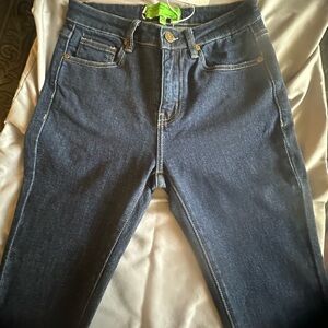 Sandrine Rose (sold by Free People) skinny jeans in indigo size 25 NWT